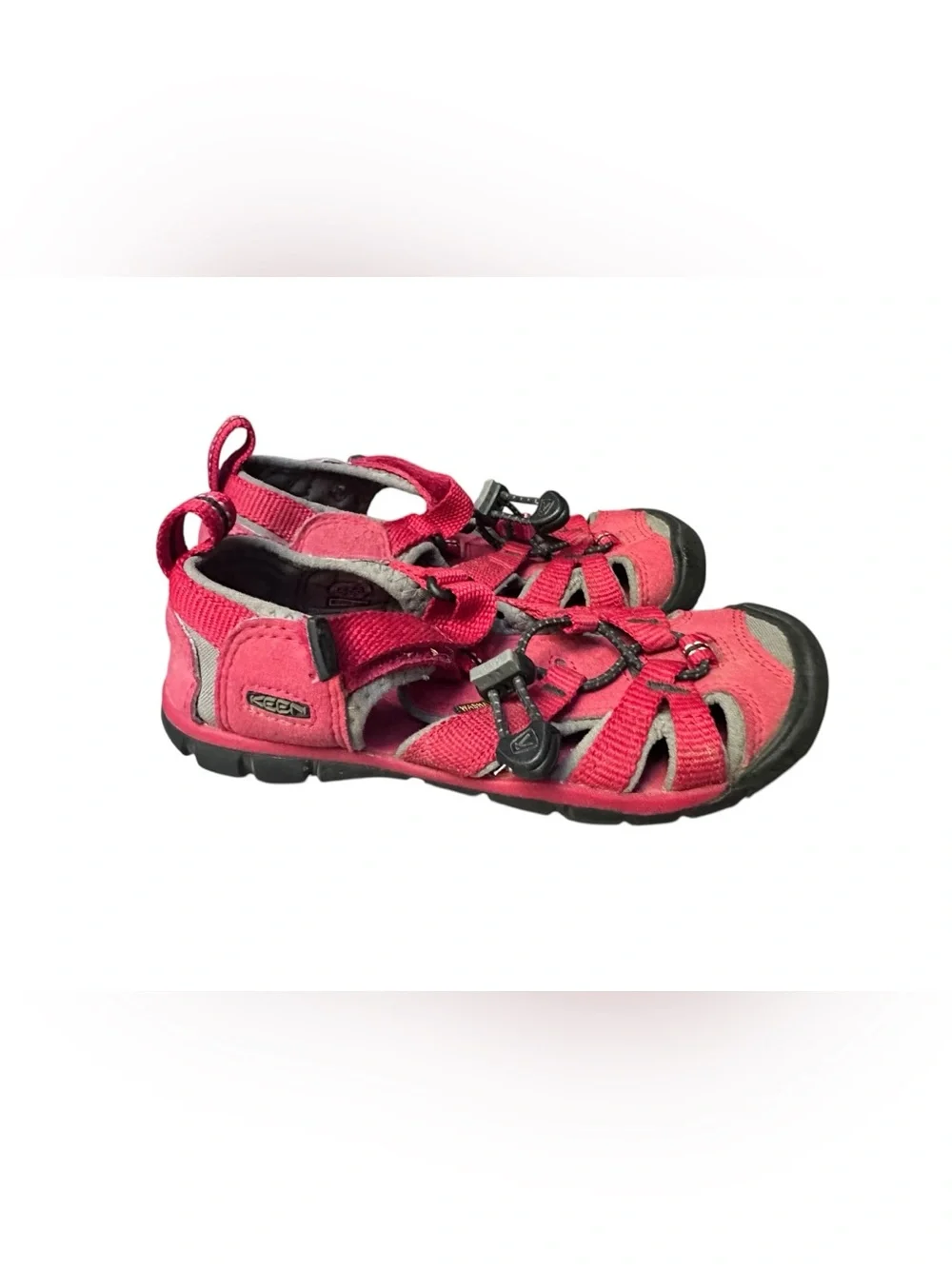 Keen Seacamp II‎ CNX Sandals Red Toddler Size  12